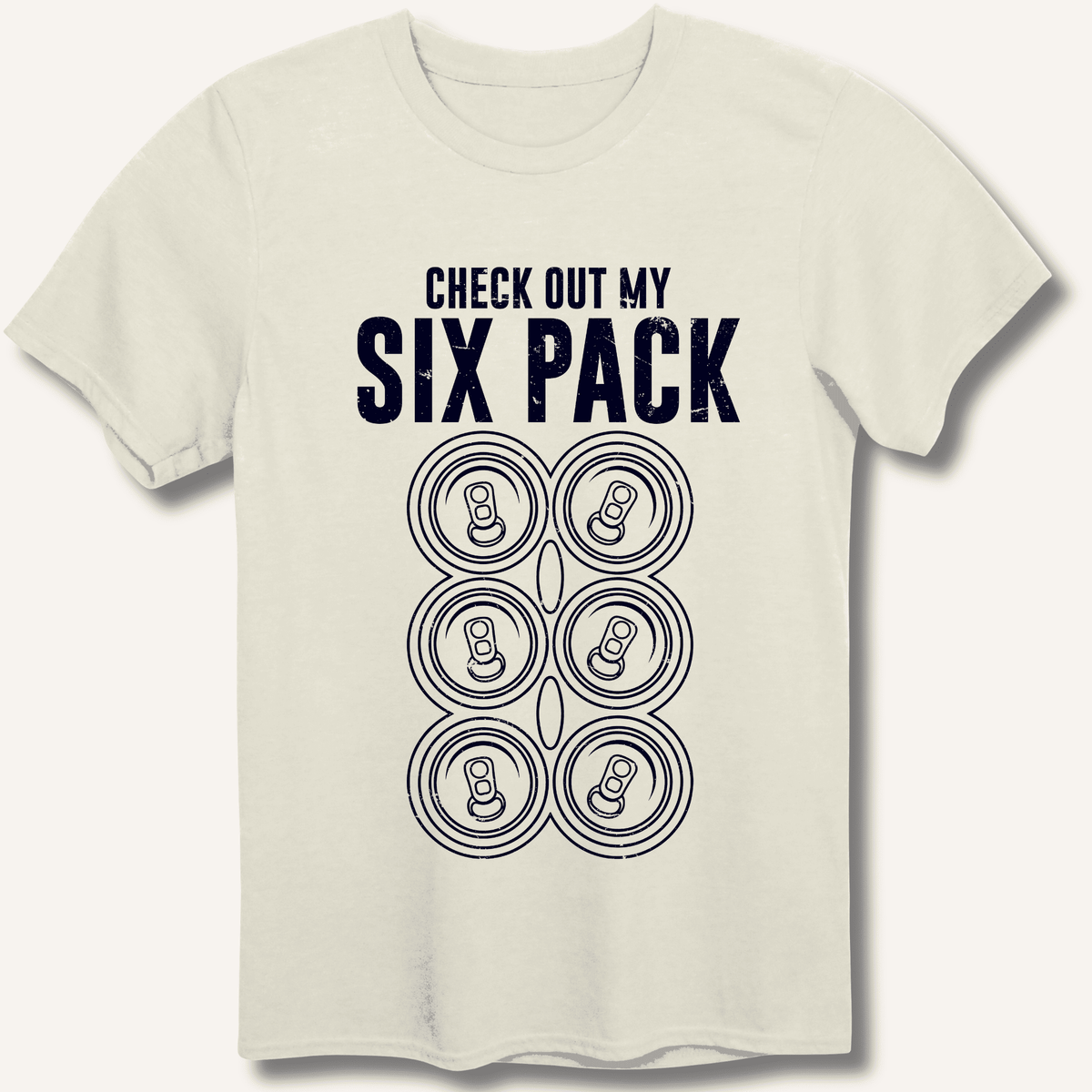 Check Out My Six Pack T-Shirt Gift For Bourbon Drinker