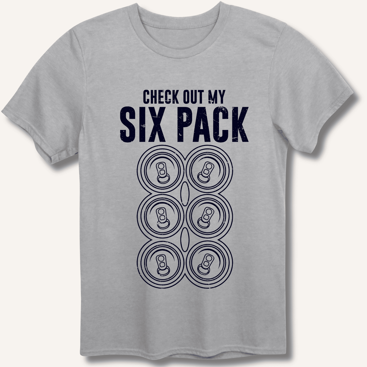 Check Out My Six Pack T-Shirt Gift For Bourbon Drinker