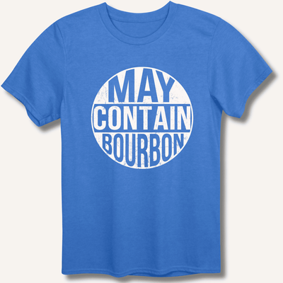 May Contain Bourbon T-Shirt Gift For Bourbon Drinker