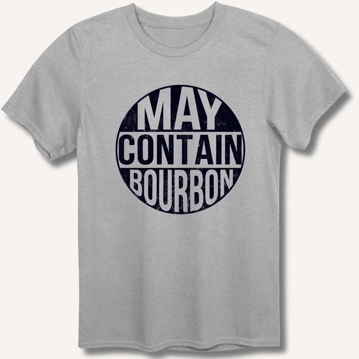 May Contain Bourbon T-Shirt Gift For Bourbon Drinker