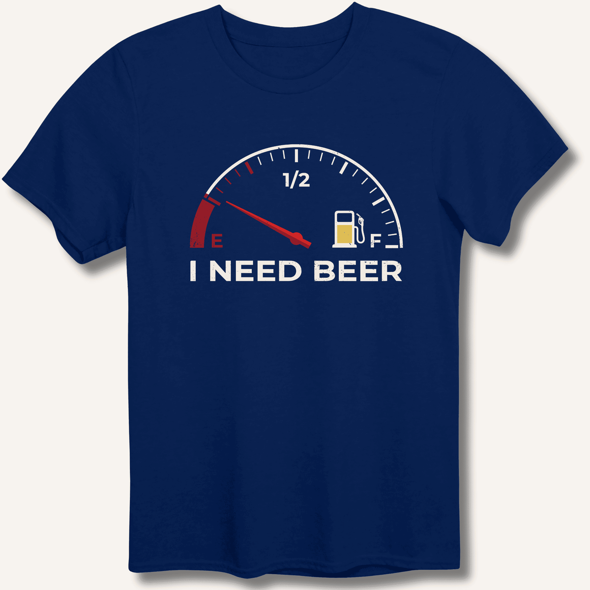 Beer Gauge T-Shirt Gift For Bourbon Drinker