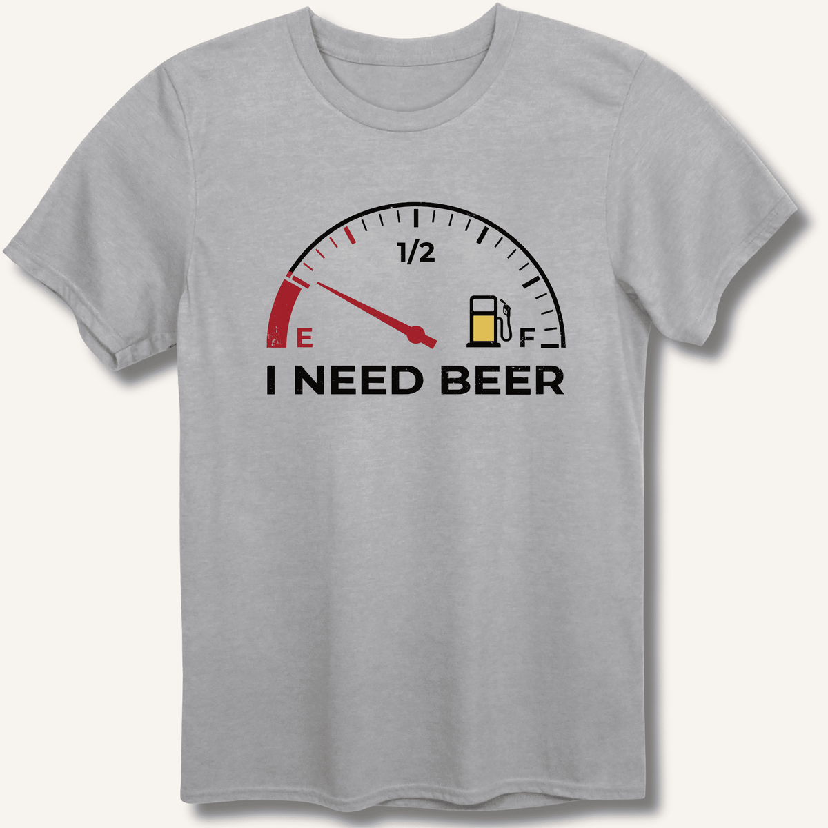 Beer Gauge T-Shirt Gift For Bourbon Drinker