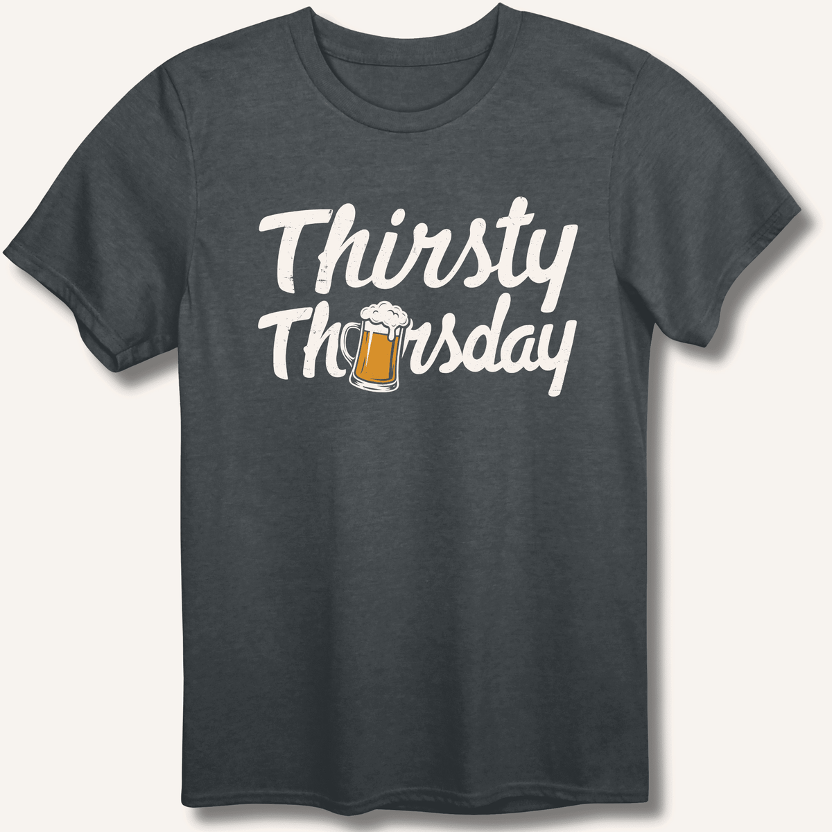 Thirsty Thursday T-Shirt Gift For Bourbon Drinker