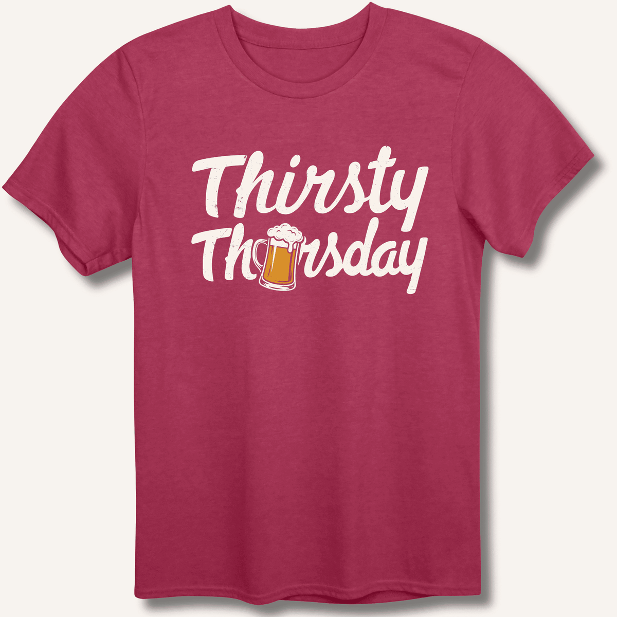 Thirsty Thursday T-Shirt Gift For Bourbon Drinker
