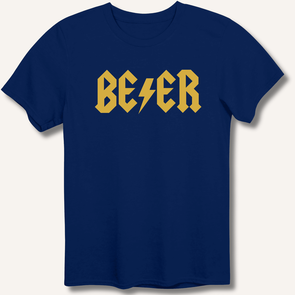 AC DC Beer T-Shirt Gift For Bourbon Drinker