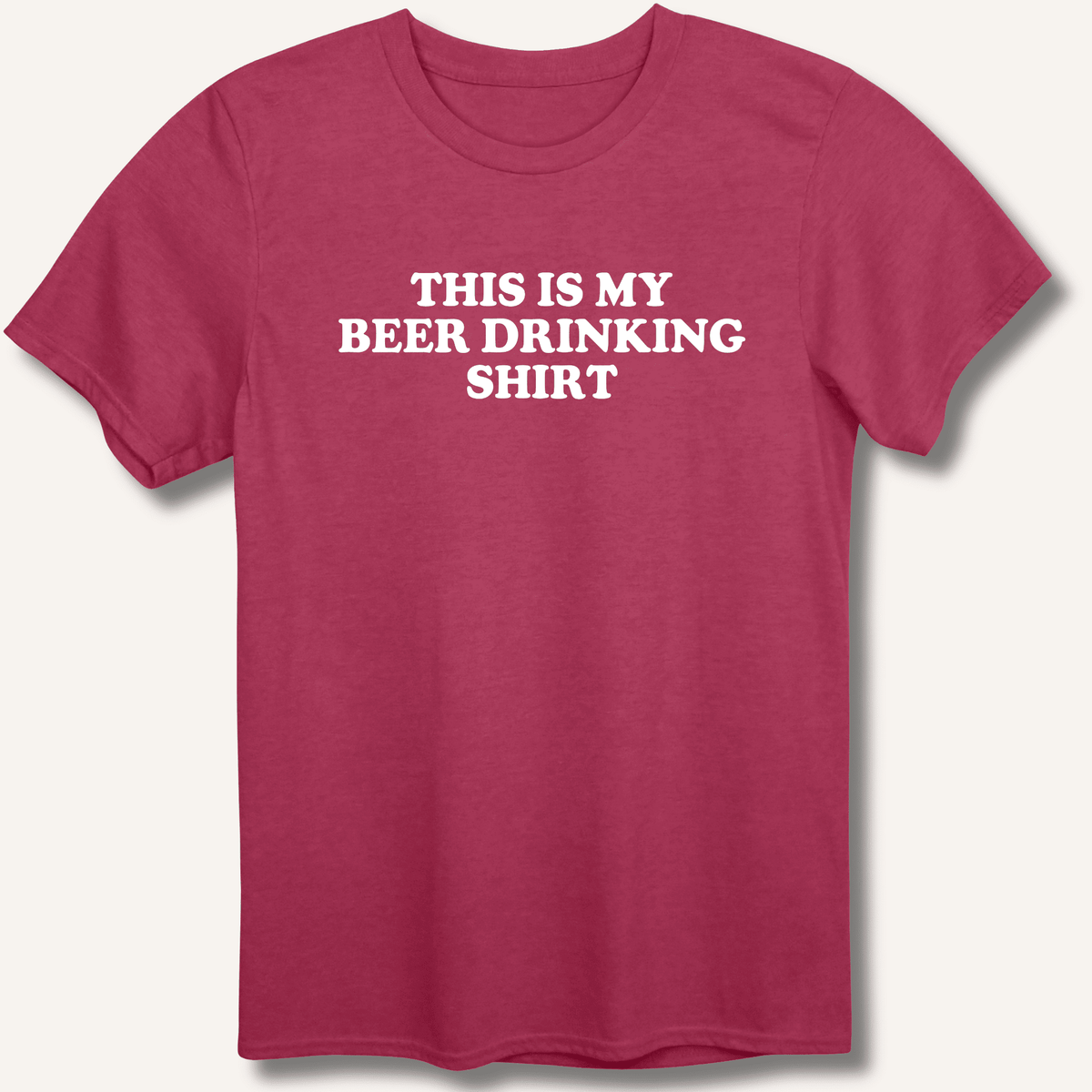 This Is My Beer Drinking Shirt T-Shirt Gift For Bourbon Drinker