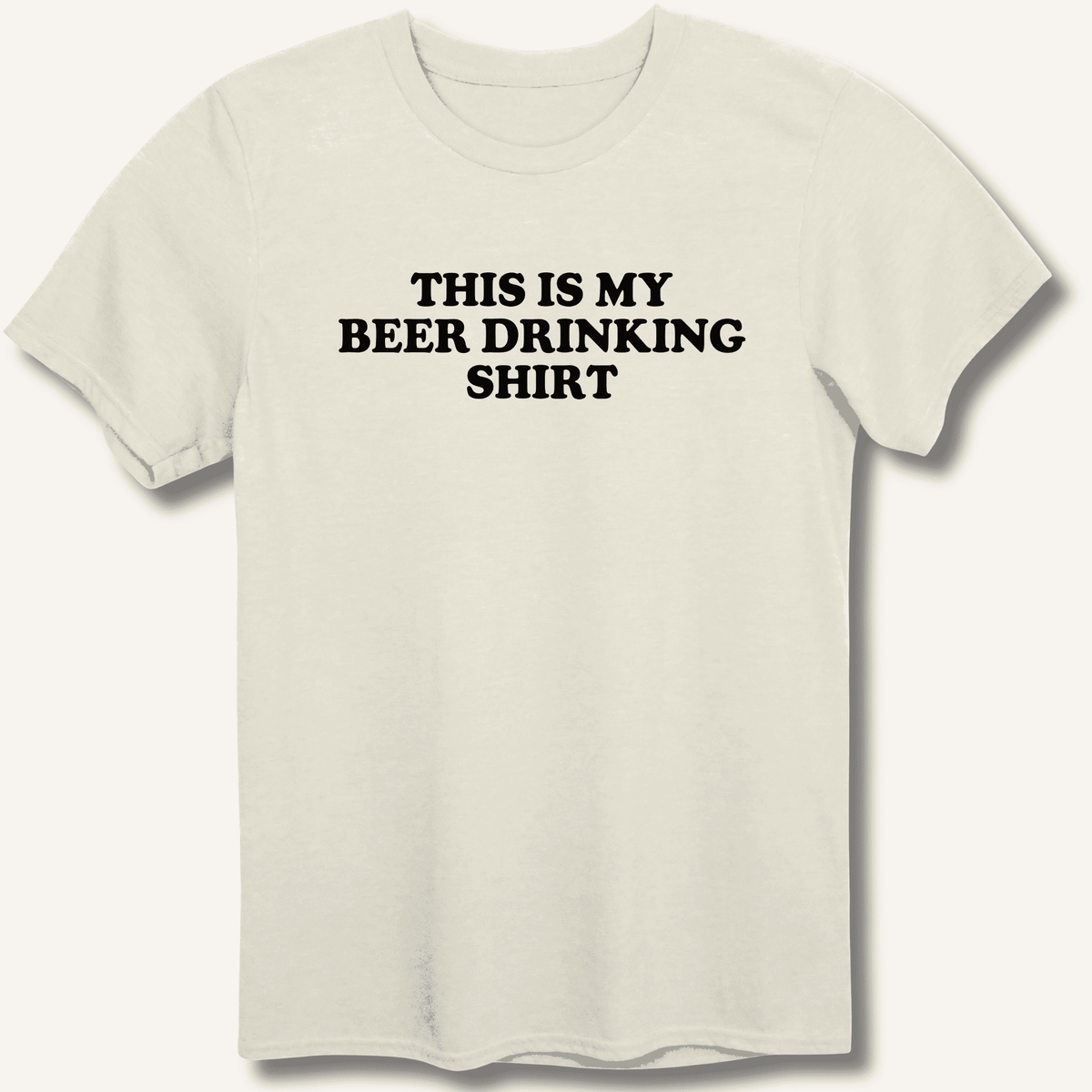 This Is My Beer Drinking Shirt T-Shirt Gift For Bourbon Drinker