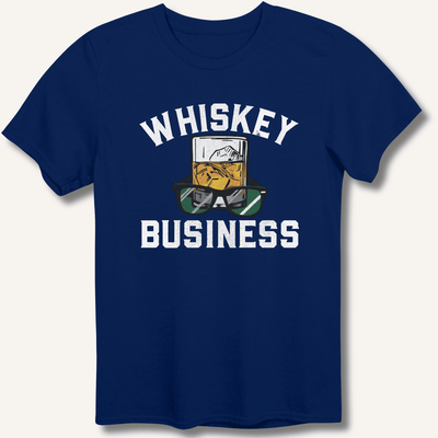 Whiskey Business T-Shirt Gift For Bourbon Drinker