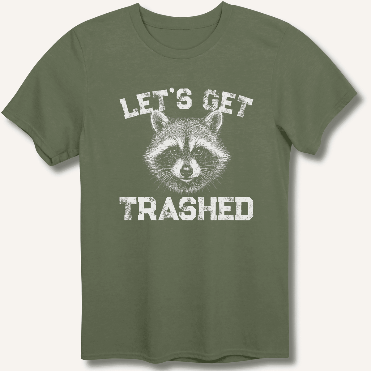Let's Get Trashed T-Shirt Gift For Bourbon Drinker