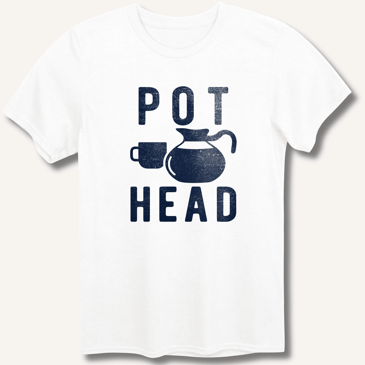 Pot Head T-Shirt Gift For Bourbon Drinker