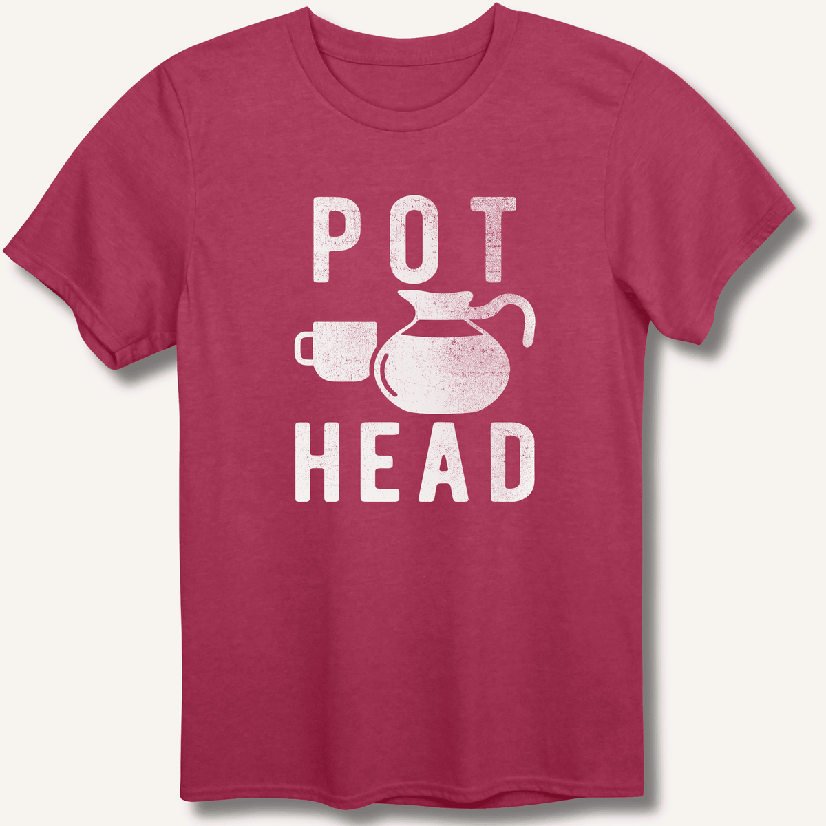 Pot Head T-Shirt Gift For Bourbon Drinker