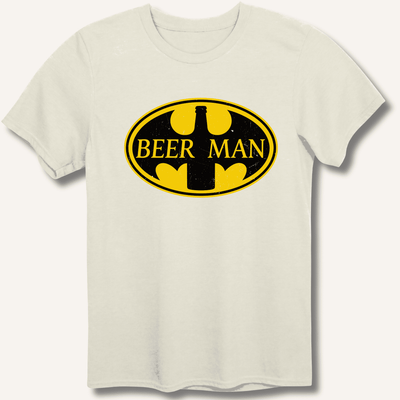 Beer Man T-Shirt Gift For Bourbon Drinker