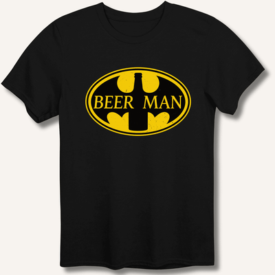 Beer Man T-Shirt Gift For Bourbon Drinker