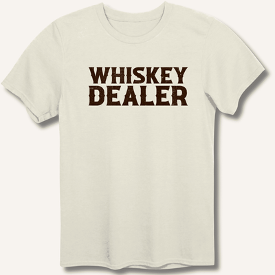 Whiskey Dealer T-Shirt Gift For Bourbon Drinker