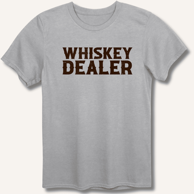 Whiskey Dealer T-Shirt Gift For Bourbon Drinker