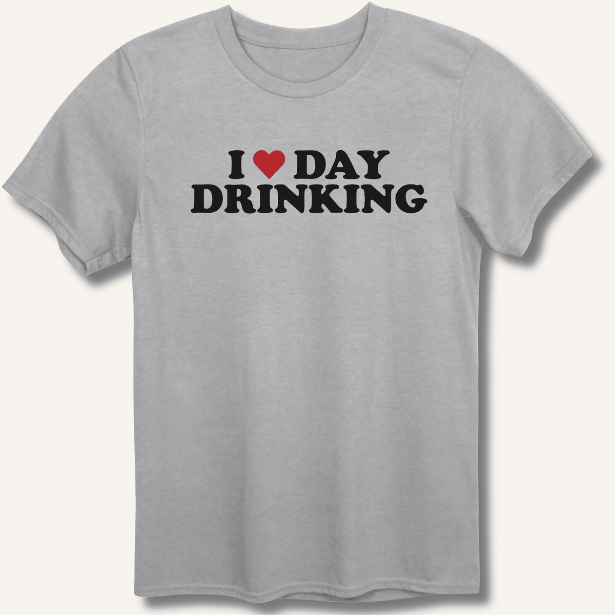 I ❤️ DAY DRINKING T-Shirt Gift For Bourbon Drinker
