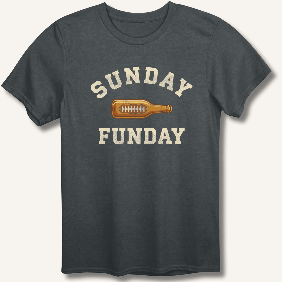 Sunday Funday T-Shirt Gift For Bourbon Drinker