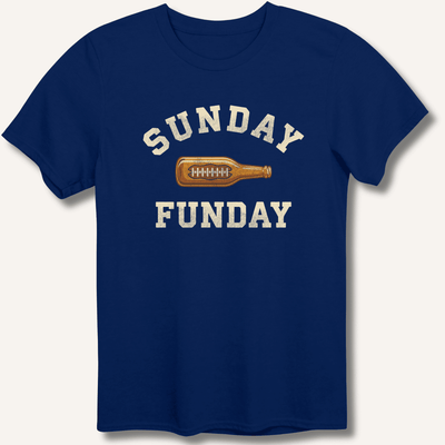 Sunday Funday T-Shirt Gift For Bourbon Drinker