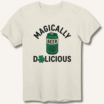 Magically Delicious Beer T-Shirt Gift For Bourbon Drinker