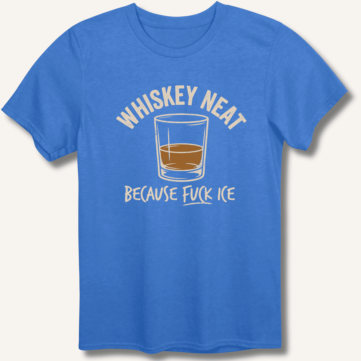 Whiskey Neat T-Shirt Gift For Bourbon Drinker