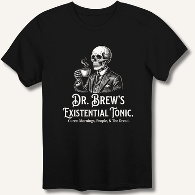 Dr. Brew’s Existential Tonic T-Shirt Gift For Bourbon Drinker
