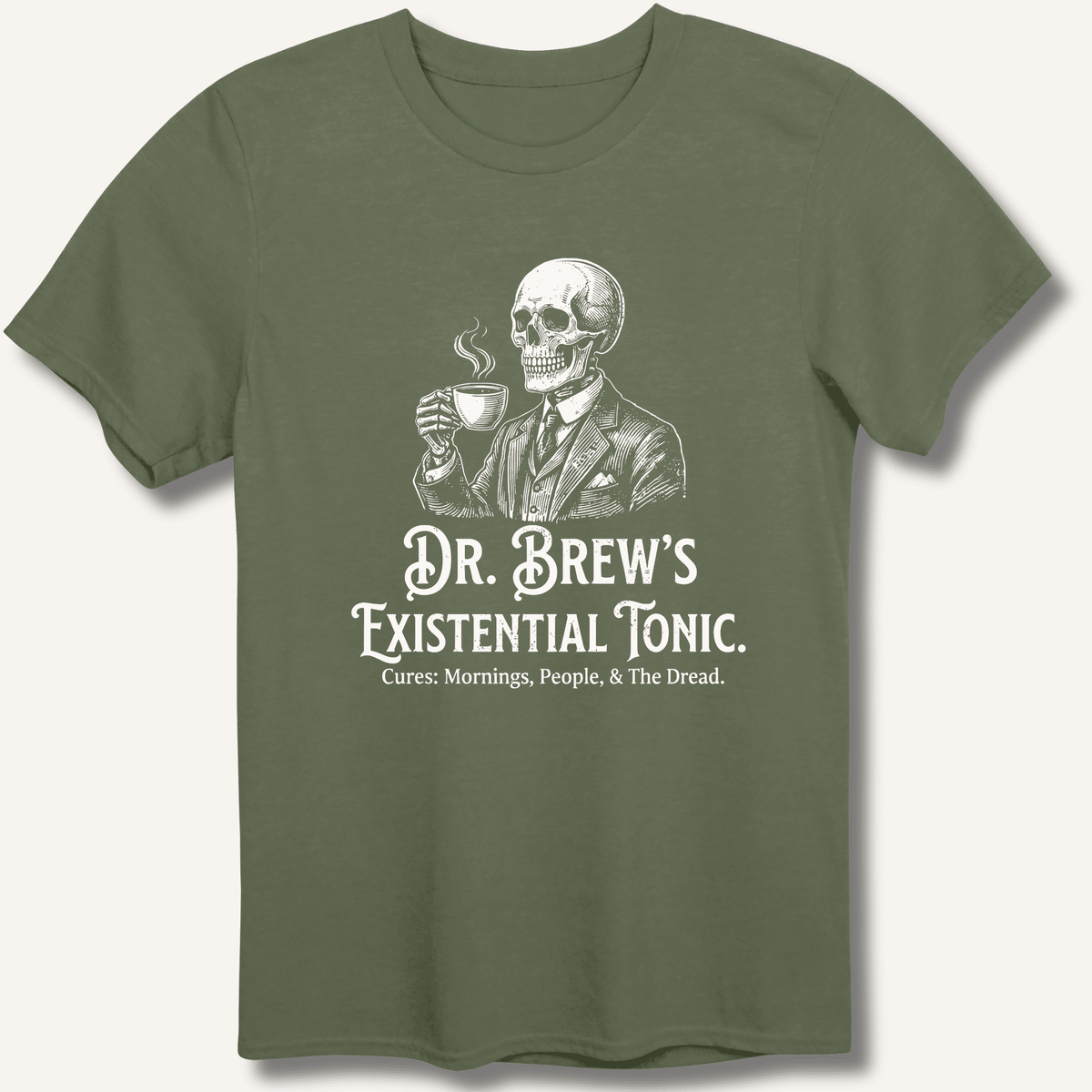 Dr. Brew’s Existential Tonic T-Shirt Gift For Bourbon Drinker