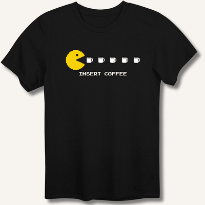 Insert Coffee T-Shirt Gift For Bourbon Drinker