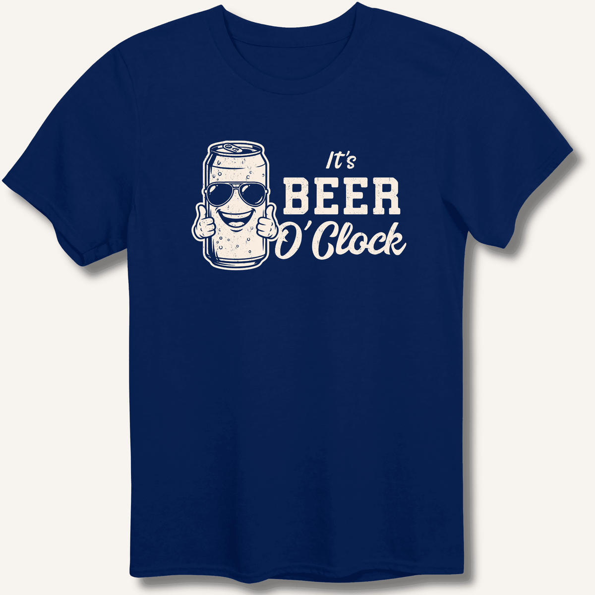 It's Beer O'Clock T-Shirt Gift For Bourbon Drinker