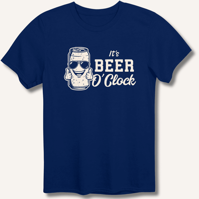 It's Beer O'Clock T-Shirt Gift For Bourbon Drinker