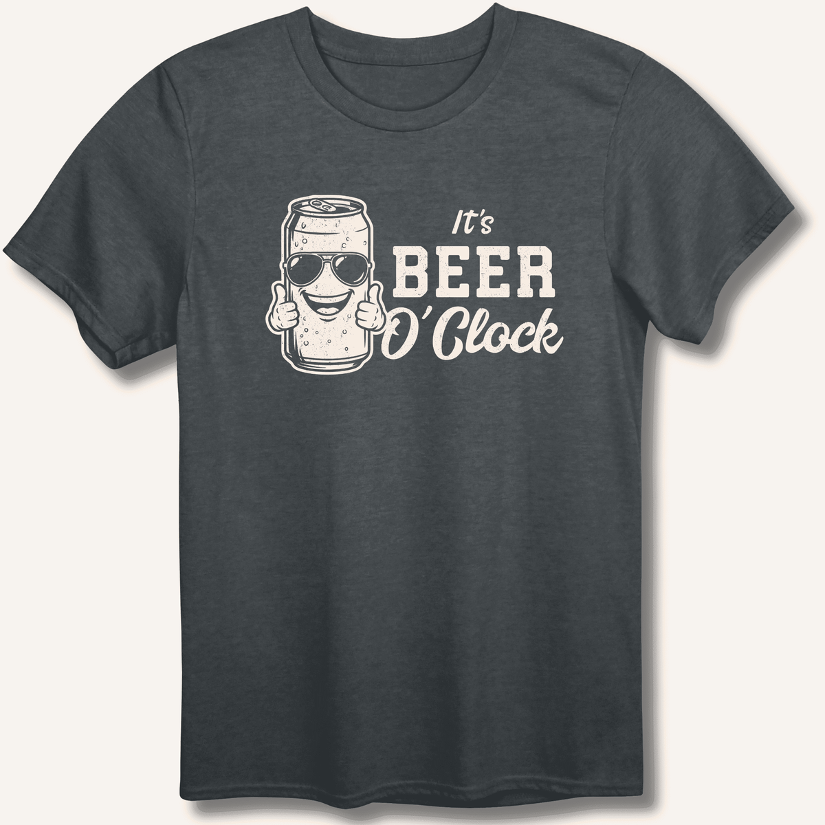 It's Beer O'Clock T-Shirt Gift For Bourbon Drinker