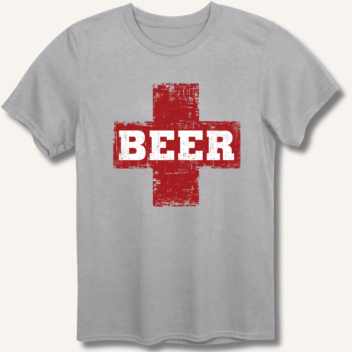 Beer First Aid T-Shirt Gift For Bourbon Drinker