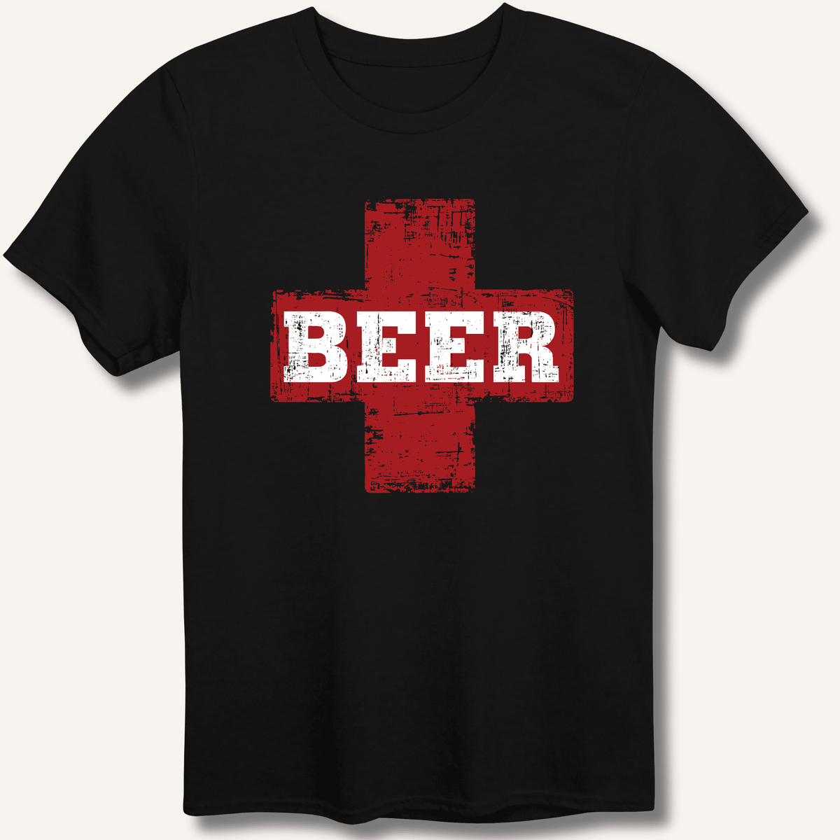 Beer First Aid T-Shirt Gift For Bourbon Drinker