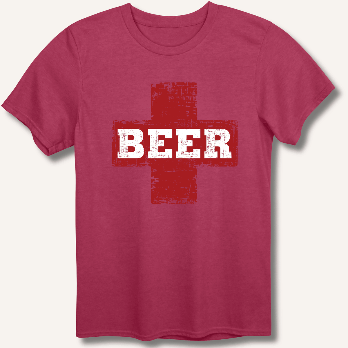 Beer First Aid T-Shirt Gift For Bourbon Drinker