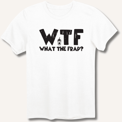 WTF What The Frap? T-Shirt Gift For Bourbon Drinker