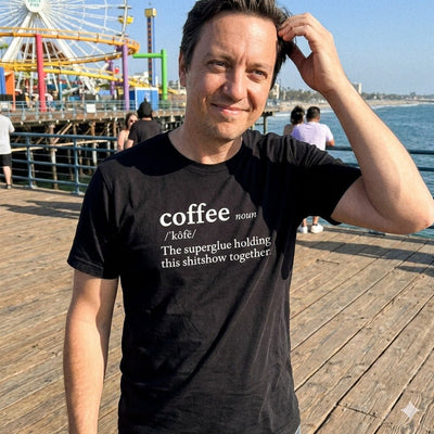 Coffee Definition T-Shirt Gift For Bourbon Drinker
