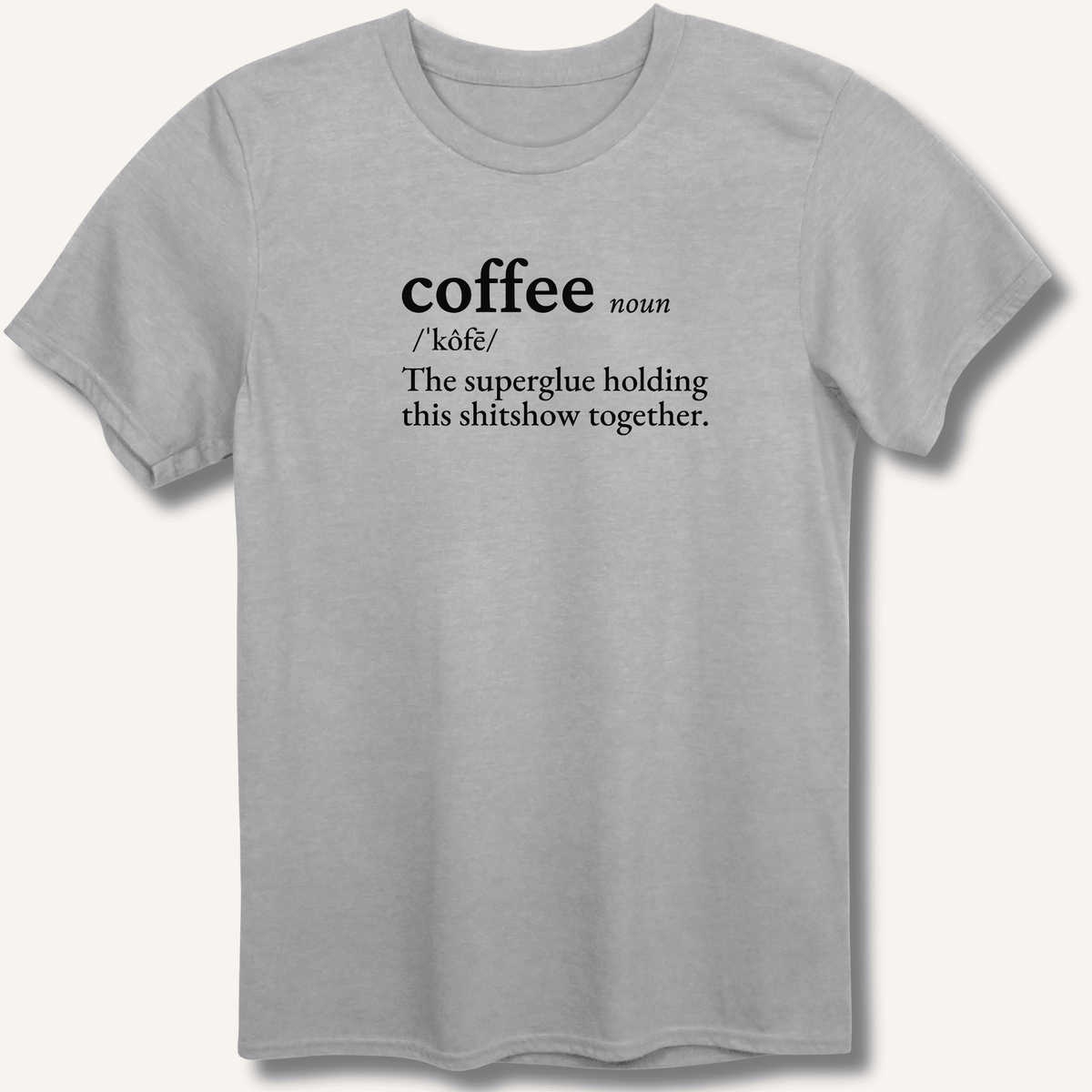 Coffee Definition T-Shirt Gift For Bourbon Drinker