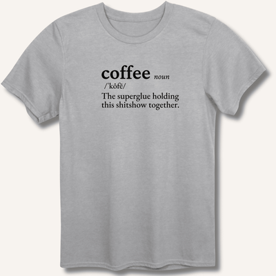 Coffee Definition T-Shirt Gift For Bourbon Drinker