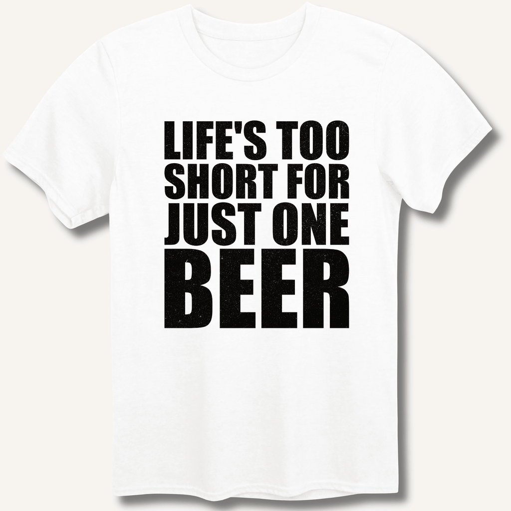 Life's Too Short  T-Shirt Gift For Bourbon Drinker