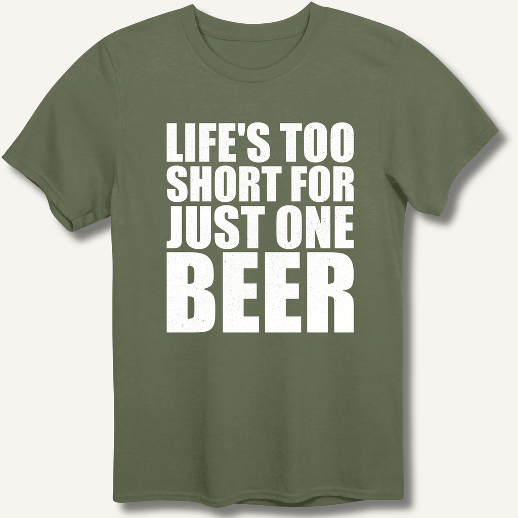 Life's Too Short  T-Shirt Gift For Bourbon Drinker