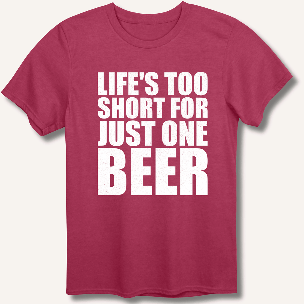 Life's Too Short  T-Shirt Gift For Bourbon Drinker
