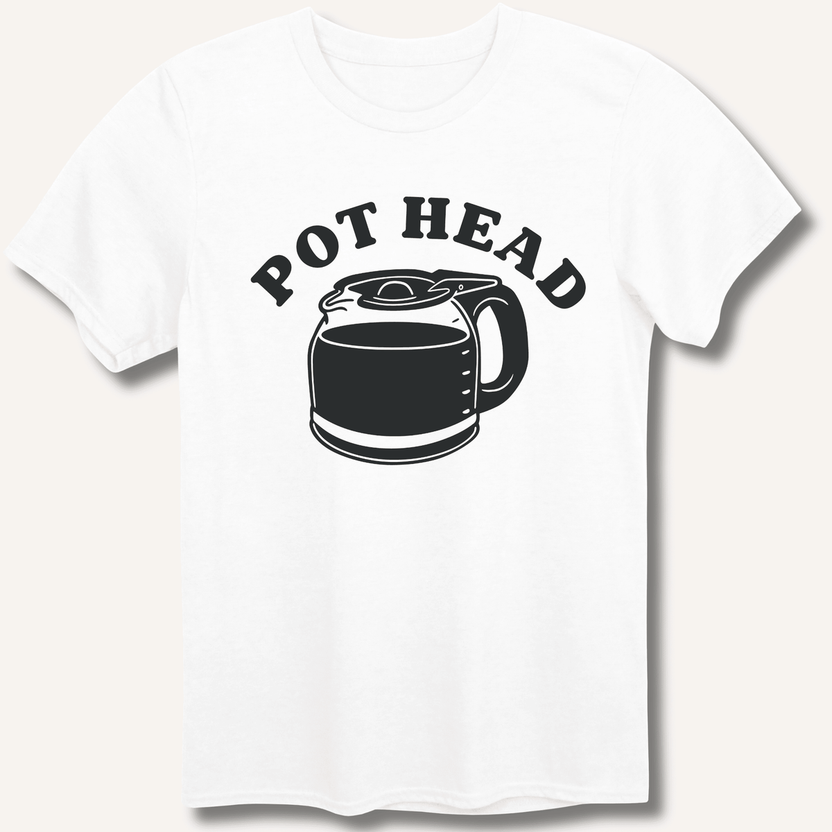 Pot Head T-Shirt Gift For Bourbon Drinker