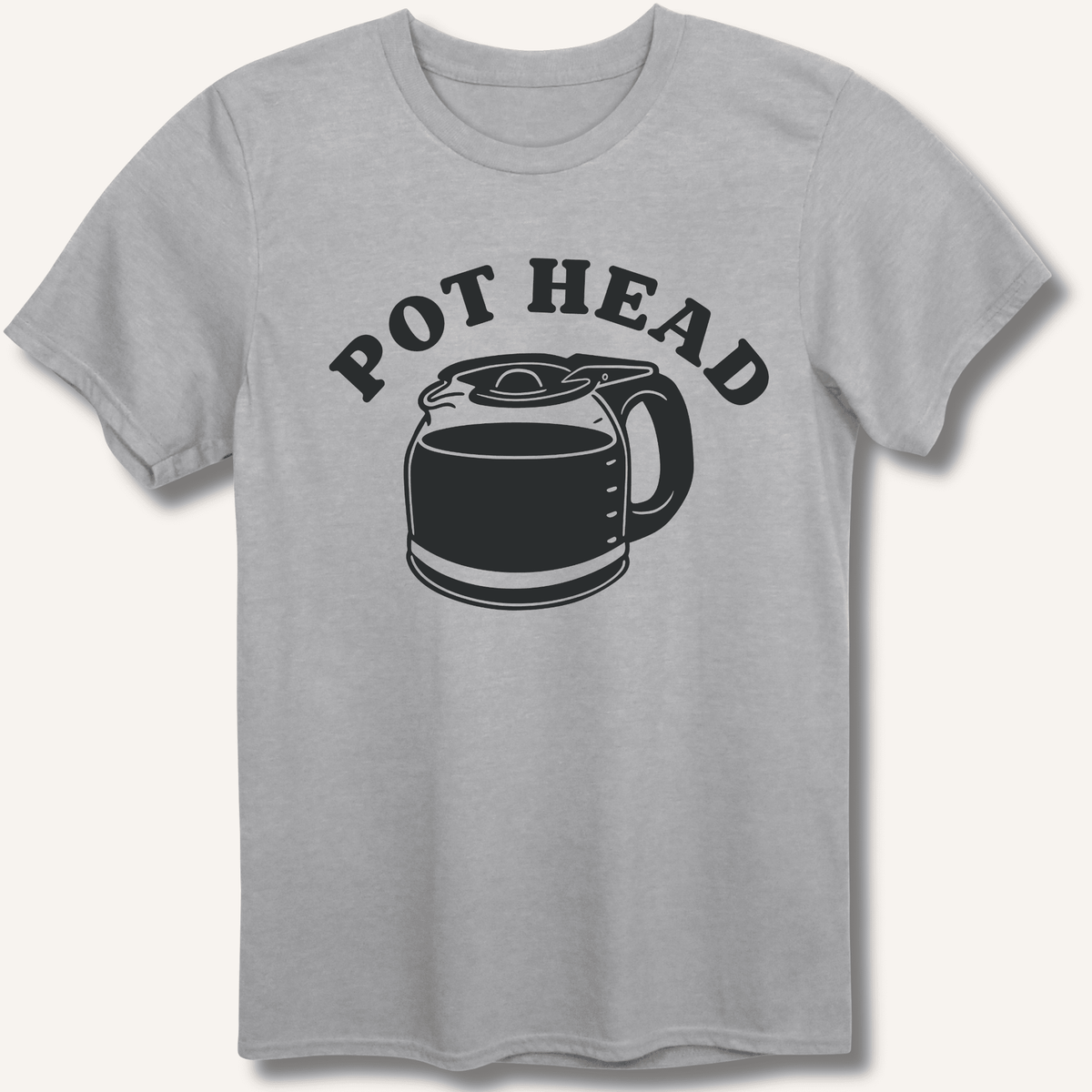 Pot Head T-Shirt Gift For Bourbon Drinker