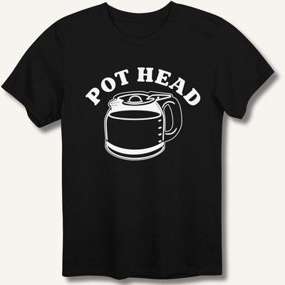 Pot Head T-Shirt Gift For Bourbon Drinker
