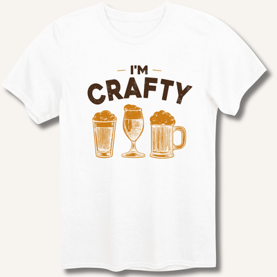 I'm Crafty T-Shirt Gift For Bourbon Drinker