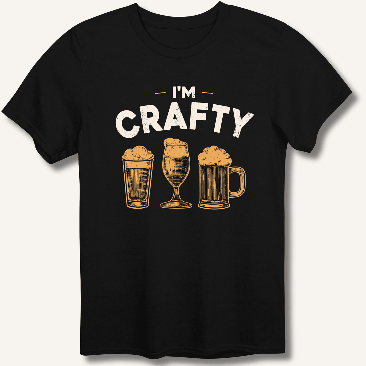 I'm Crafty T-Shirt Gift For Bourbon Drinker
