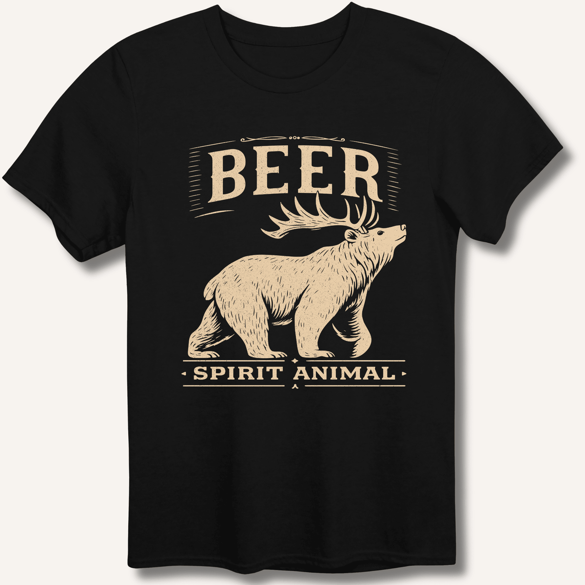 Beer - Spirit Animal T-Shirt Gift For Bourbon Drinker