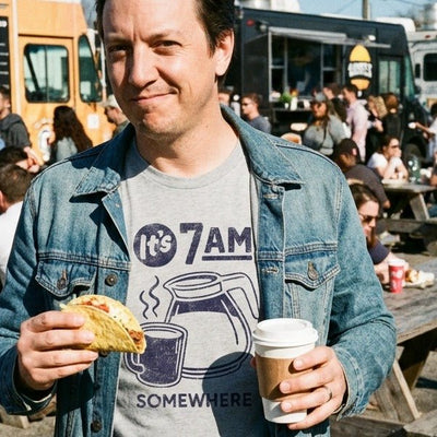 It's 7AM Somewhere T-Shirt Gift For Bourbon Drinker