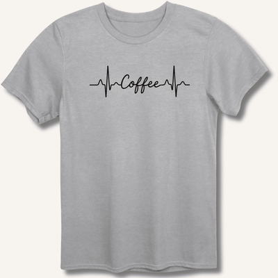 Caffeine Pulse T-Shirt Gift For Bourbon Drinker