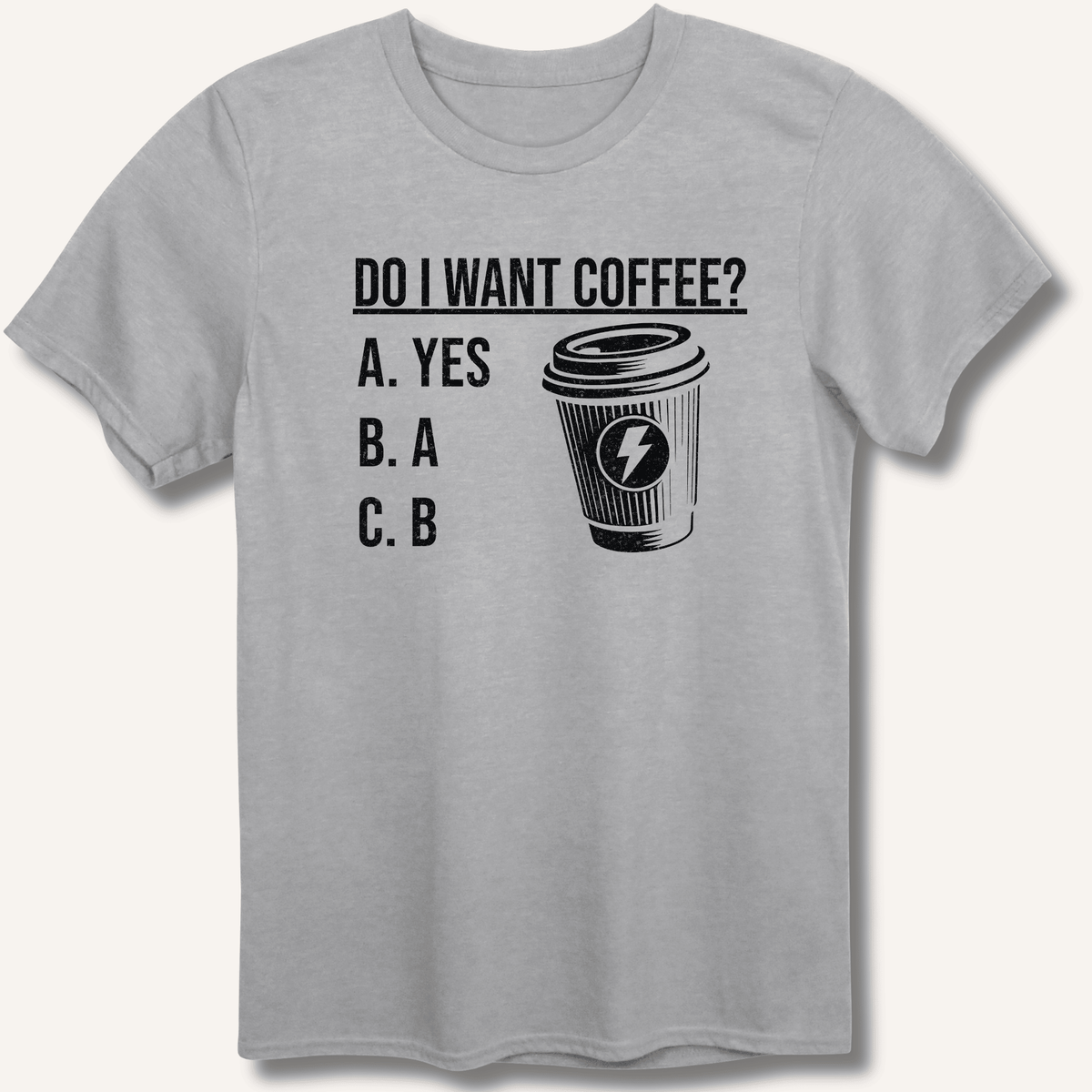 Do I Want Coffee T-Shirt Gift For Bourbon Drinker