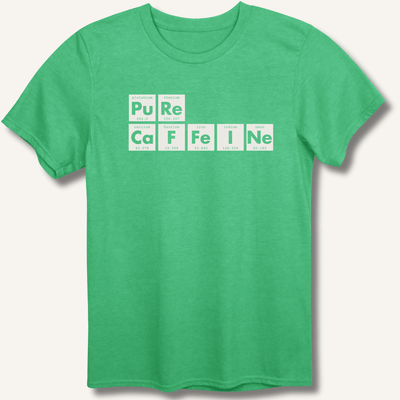 Pure Caffeine T-Shirt Gift For Bourbon Drinker